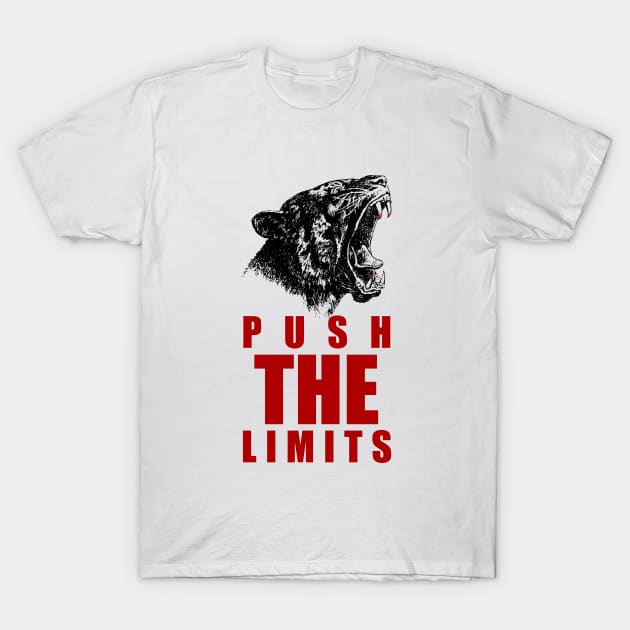 Push The Limits T-Shirt by Curator Nation